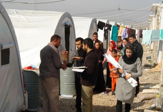 Kirkuk SoS 87 Slimani SoS 115 Total 99,590 All camps are located inside KRI and Gray area.