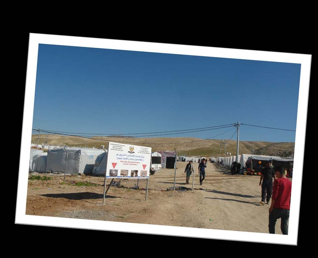 IDPs and returnees in KRI Number of IDPs in all Iraq : 3,028,854 Hosted IDPS in KRI : 1,269,144