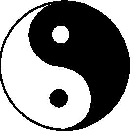 Yin and Yang Believed everything in the universe had a life force- a yin and yang-opposites Yin-dark side- is women, moon,