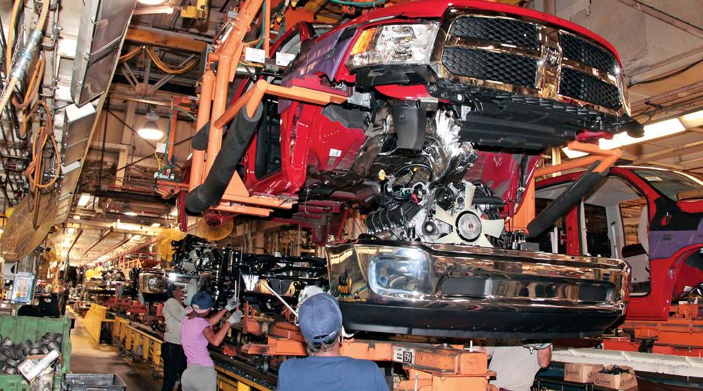 THE UNITED STATES WITHOUT NAFTA FIAT CHRYSLER/FLICKR Chrysler s Warren Truck Assembly Plant in Michigan is only one of many factories in the United States that rely on intermediate inputs imported