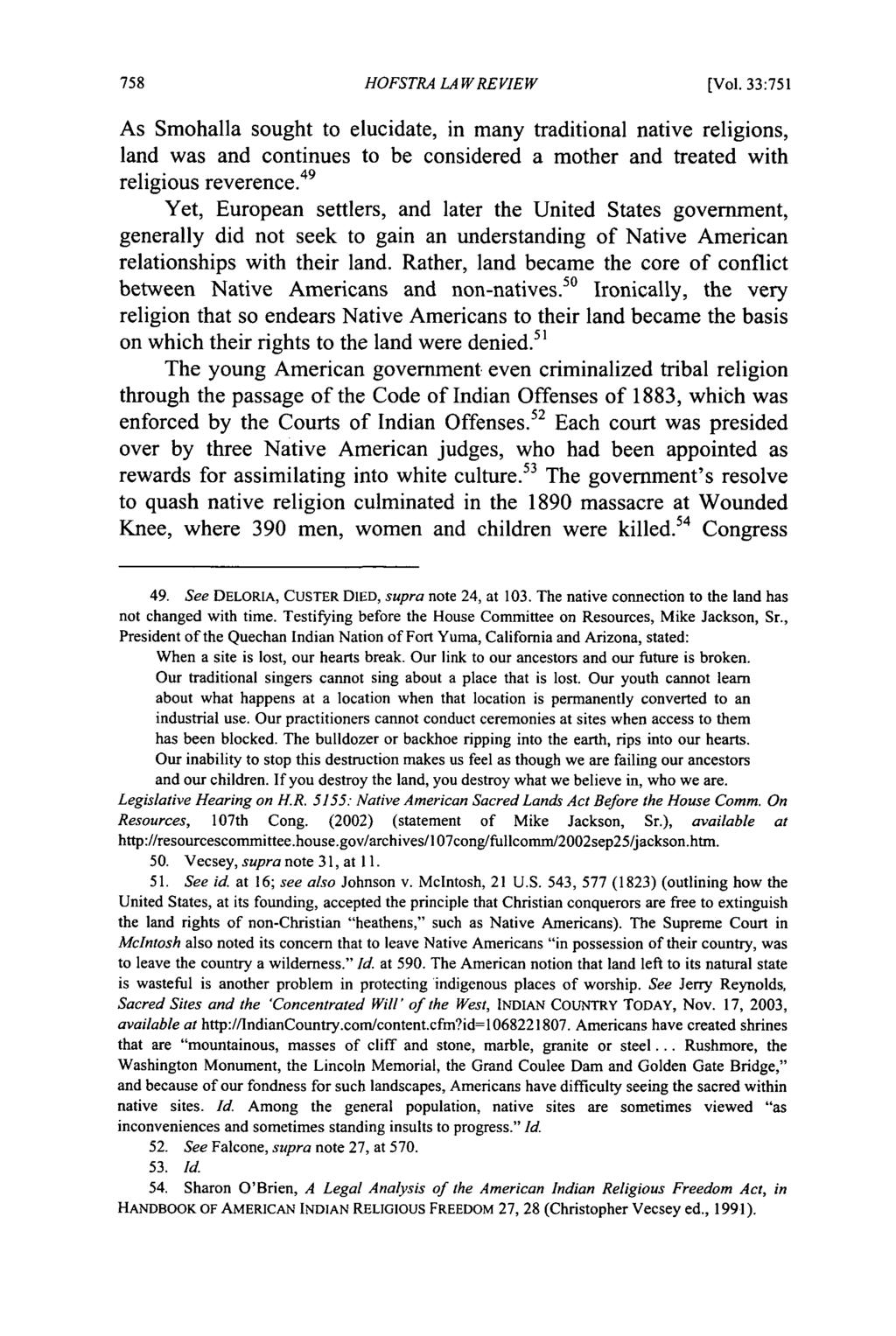 Hofstra Law Review, Vol. 33, Iss. 2 [2004], Art. 9 HOFSTRA LA W REVIEW [Vol.