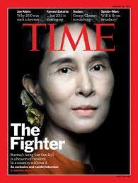 Nobel Peace Prize in 1991 for her non-violent struggle for