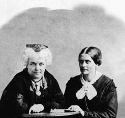 1851 Elizabeth Cady Stanton and Susan B. Anthony meet each other. They help lead the fight for women s right to vote.