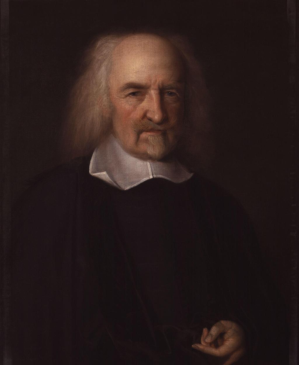 Another idea was called natural law. Thomas Hobbes, a famous thinker, explained what this meant. He said that all people want to live well and in peace. It is natural for them to want this.