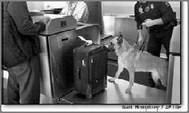 U.S. v Place (1983) Detention of Luggage Dog Sniff for Drugs exposure of the defendant s luggage located in a public