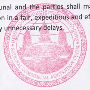 a.l- any time limits that the General Secretariat has power or is empowered to set. b- The Tribunal may, if the circumstances so justify and by notifying the parties, modify: b.