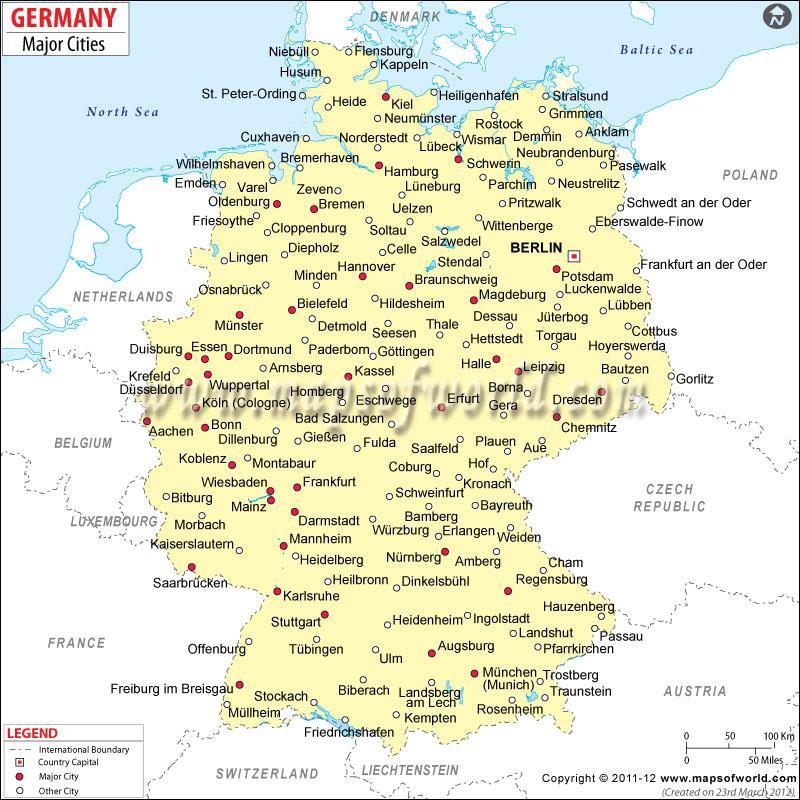 Market Brief on Germany Jan 2018 Location Facts and Figures Total Population Area Time Zone Capital City International Telephone Code Currency Exchange Rate (02/02/18) GDP 81,4 million 357,168sq km