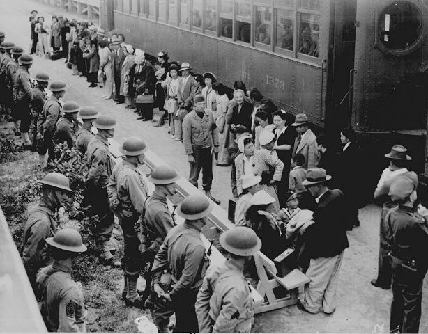 The Round-up up (continued) Finally, on May 3rd, 1942, Dewitt issued civilian exclusion order Number 346, ordering all people of Japanese decent, citizens or not, to report to assembly centers Most