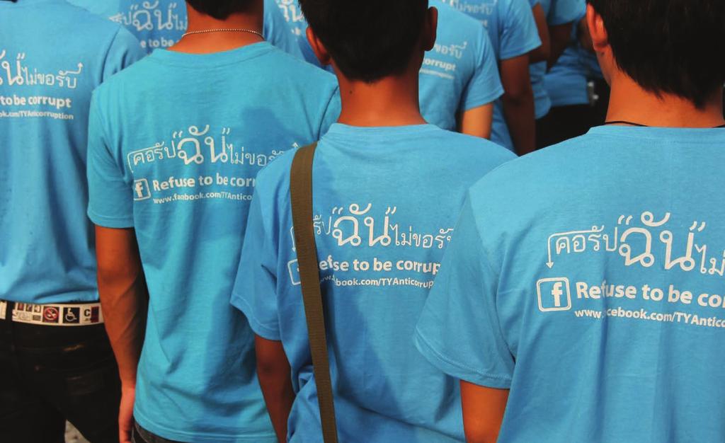UNDP YOUTH STRATEGY Youth demonstration against corruption, Thailand UNDP s strategic entry points for promoting economic empowerment of youth include: a) From the perspective of demand for labour: