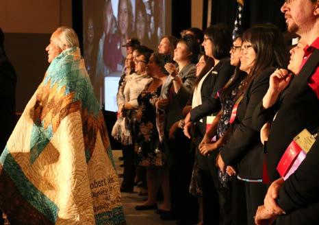 Jodi Gillette Our vision is that all Native youth will have the high standard of well being that they deserve, said Si