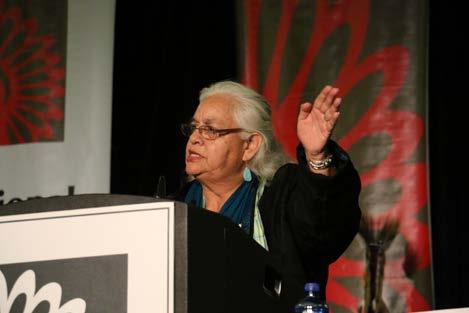 NCAI 1st Vice-President Candidate Payment We need for representation for Native peoples to be able to tell their own stories, said Beach.