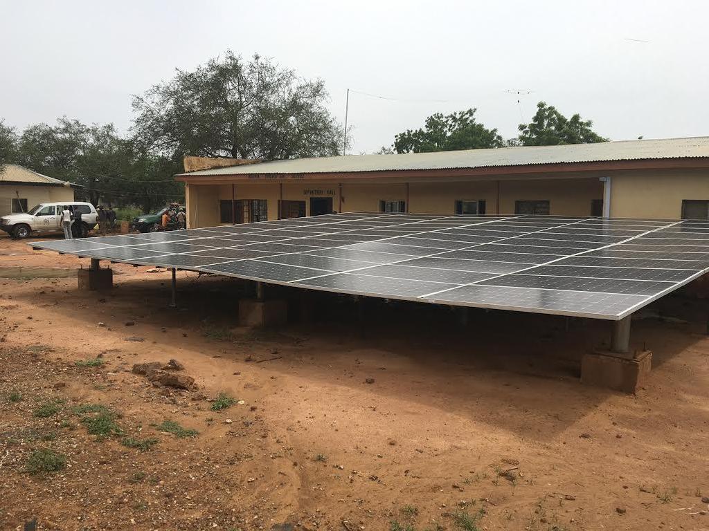 Major Achievements Development/deployment of new and appropriate technology applications Installation of Solar Power System at Nigeria s Illela border (Nigeria-Niger), providing power for the MIDAS