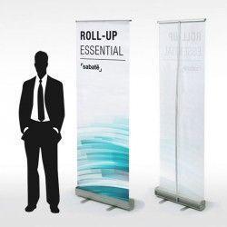 COMPANY ROLL-UP BANNER IN EXHIBITION AREA (1 unit) 1.