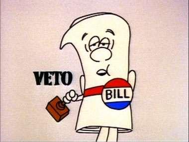 Examples of the Principle of Checks and Balances Based on No Taxation Without Representation, House of Representatives (directly elected body) initiates tax bills President can Veto (squash) bills