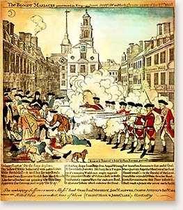 More Turmoil and Taxes 1767 Townshend Acts: direct tax on glass, lead, paper, paint and tea Colonists boycotted and protested violently Stationed British soldiers in colonial cities to enforce law