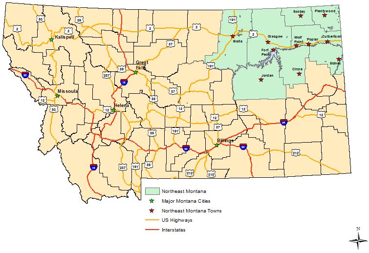 Have You Ever Visited or Traveled through Northeast Montana?