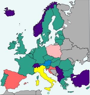 European Patent with Unitary effect Aka the EU patent or Unitary Patent At present 25 countries (green) are participants: 27 EU countries minus Italy and Spain.