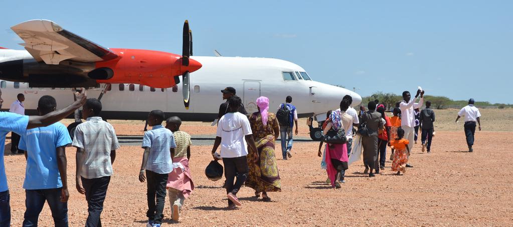The plan involves: the voluntary return of refugees to Somalia the de-registration of Kenyan citizens who had registered as refugees the relocation of all the non- Somali refugees from Dadaab to