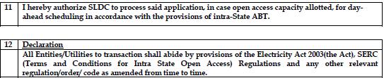 Detailed Procedure as per regulation 55(3) of KSERC(Connectivity and Intra-state Open Access) Regulations, 2013 Place Signature (with stamp) Date Name & Designation Enclosures (1) Non-refundable