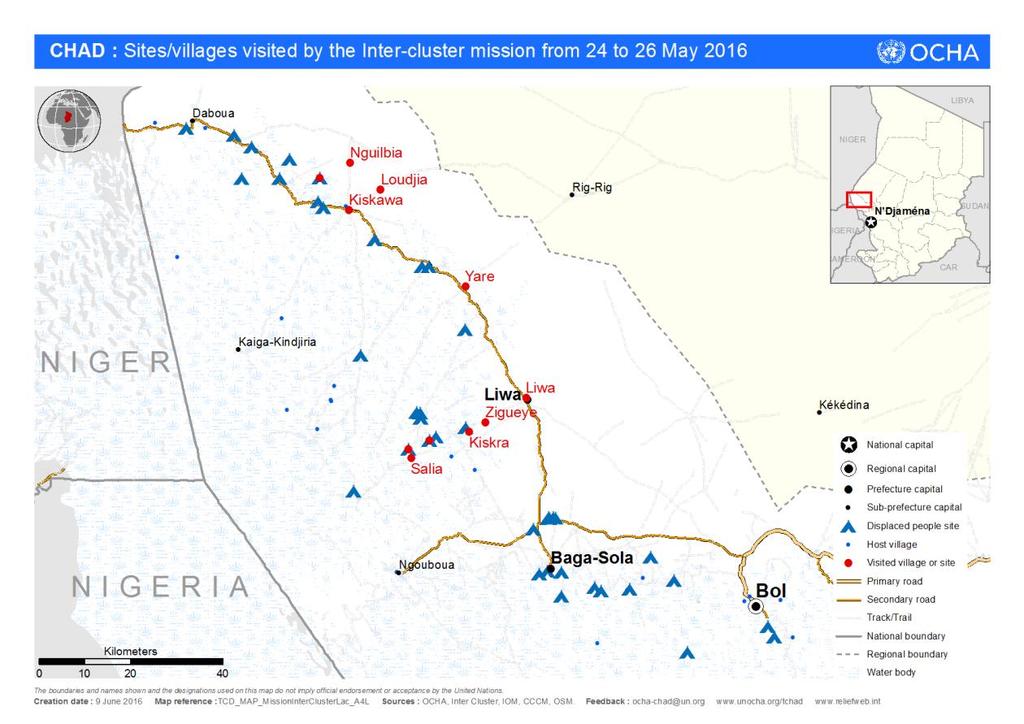 Chad Situation in the Lac region and impact of the Nigerian crisis Situation Report No.