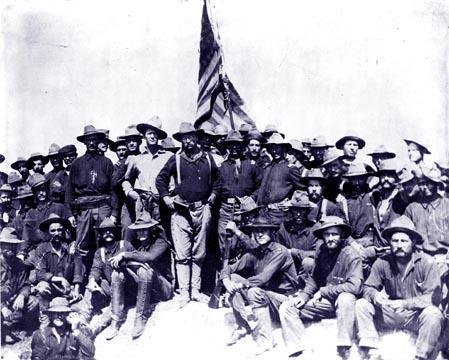 Theodore Roosevelt and the Rough Riders participated in the attack on San Juan Hill on July 1,