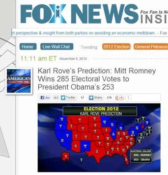 Marxist Obama Wins as Conservative Predictions of a Romney Victory Go Up in Smoke Although Republican Mitt Romney lost an easily winnable election, many conservative commentators and analysts took a