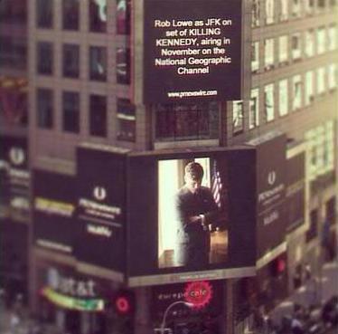 in Times Square!