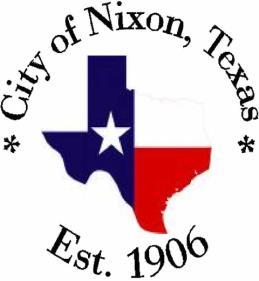COUNCIL MEETING MINUTES August 14 th, 2017 The City Council of the City of Nixon met in Regular Meeting on the 14th, day of August 2017 at 6:00 p.m. in the Boardroom at City Hall, 100 West 3 rd Street, Nixon, Texas 78140.