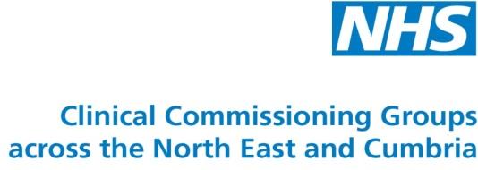 Joint Committee of Clinical Commissioning Groups Proposals to establish a Northern CCG Joint Committee covering Cumbria and the North East Strategic Context A strategic commissioning framework for