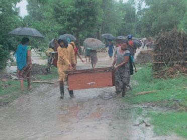 Early warning saves lives Monsoon rains put families like Manakala Thapa s at risk every year.
