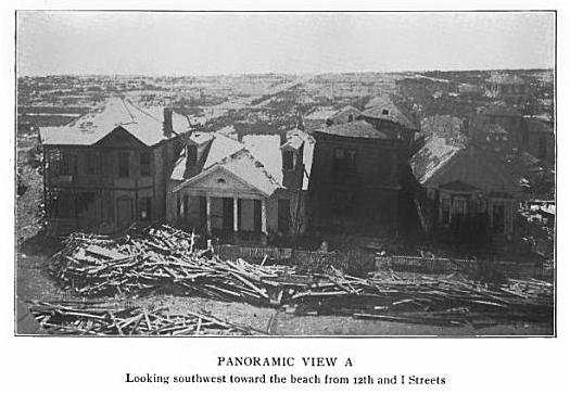Figure 22. Panoramic Photo of Galveston after the Hurricane 369 Galveston underwent dramatic changes to recover from the storm.
