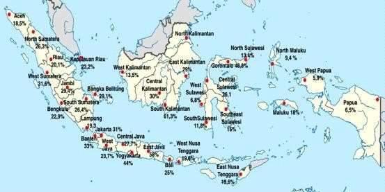 Year and the Types of Traditional Health Care Used in Provinces in Indonesia 2013, Riset Kesehatan Dasar (Riskesdas - Primary Health Research) 2013 (Bureau of Health Research and Development, The