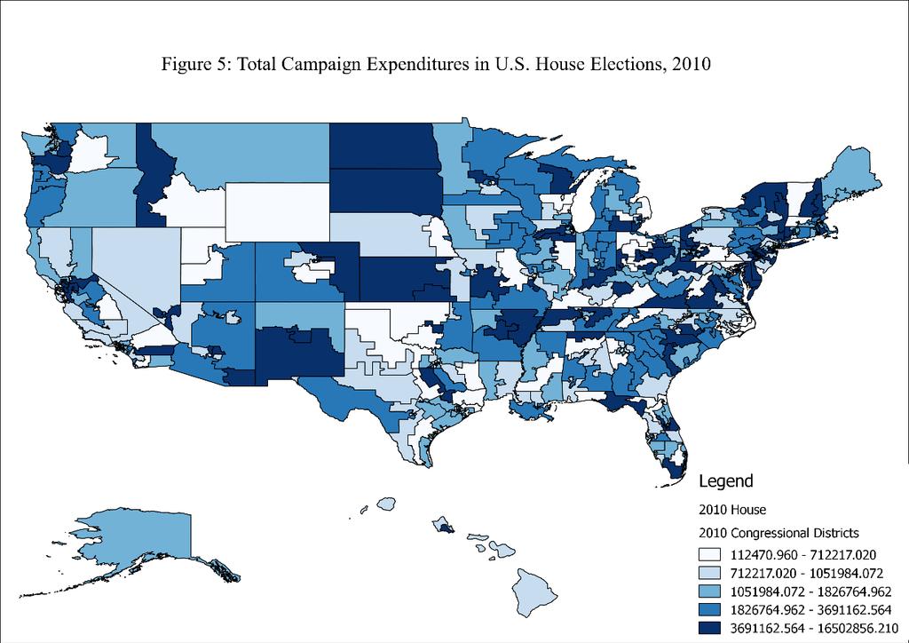 26 Figure 6: Total Campaign Expenditures in 2014 U.S.