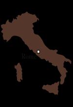 Located on Italian Peninsula (Italy) c.