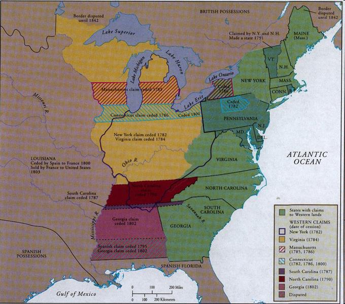 7) Each state had its own army.