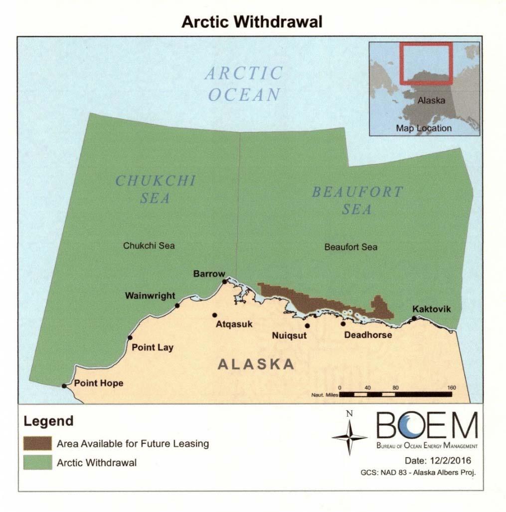 2018] CHOOSE YOUR LAWS CAREFULLY 905 APPENDIX C: MAP OF DECEMBER 2016 ARCTIC OCEAN WITHDRAWAL 248 248.