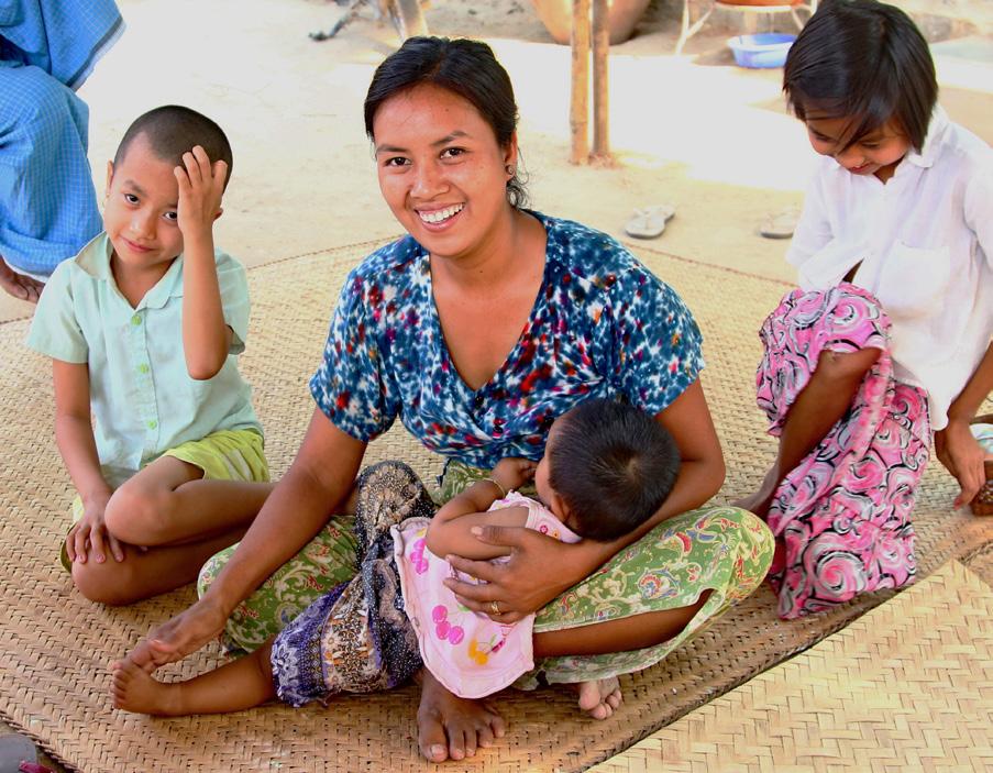 MYANMAR From 2013 to 2015, 850,000 people in 1,729 villages benefited from 1,800 basic