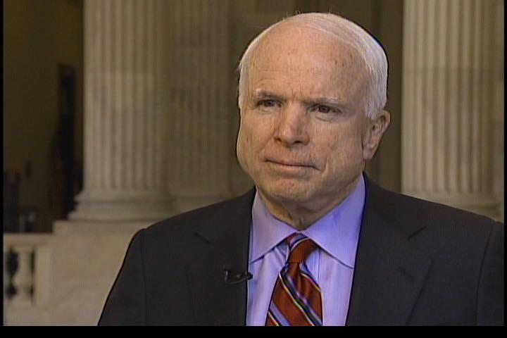 It's Time to Wake Up Sen. John McCain's Oct 2017 Speech to the Naval Academy Brigade Midshipmen Sen. John McCain, R-Ariz., chairman of the Senate Armed Services Committee Thank you, Senator Warner.