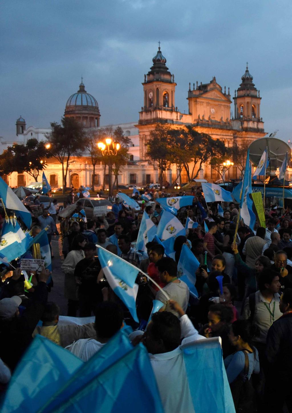 Guatemala In Guatemala the survey results revealed a positive outlook: many citizens said that their government was doing a good job, and few thought that corruption was on the rise.