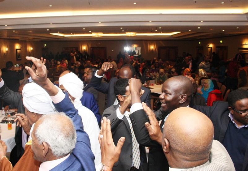 pearance of the veteran Sudanese Embassy organized two events for this community in the UK, organized another ( f ormer BBC ) media personality Mo- great occasion.