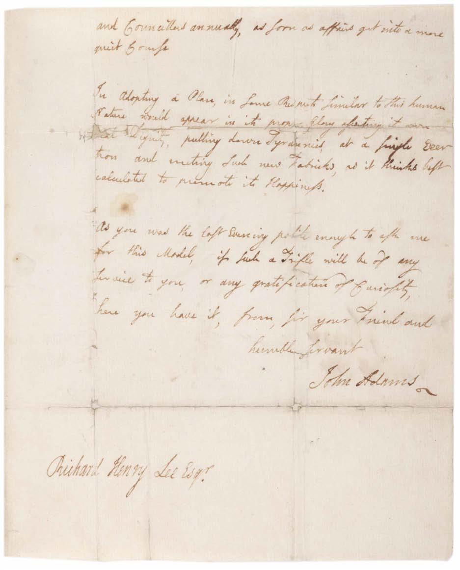 5 John Adams to Richard Henry Lee, November 15, 1775,