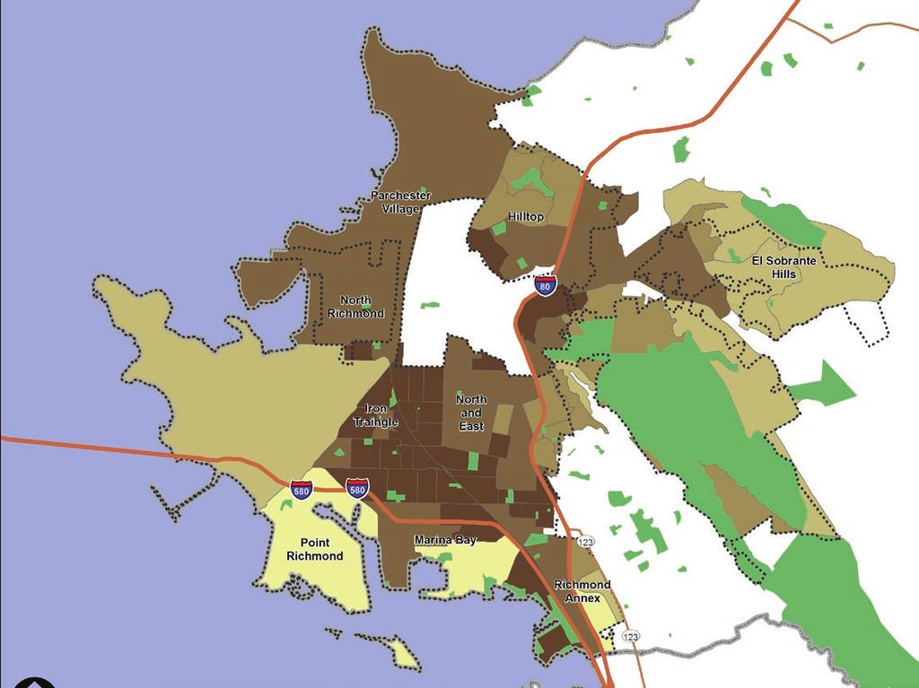 12 RICHMOND NEIGHBORHOOD CONDITIONS: MAP 4 MAP 4 Adult Education Attainment Adults with more than a
