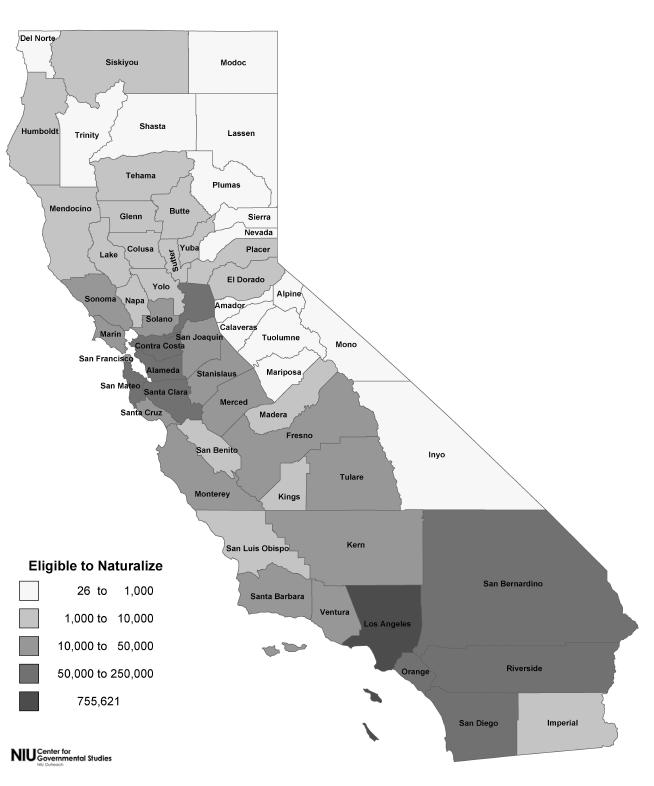 Legal Immigrants in California
