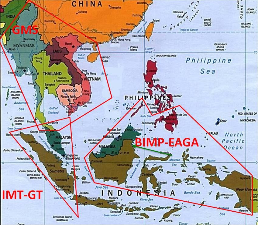 Transport and Trade Facilitation in Southeast Asia Subregions in Southeast Asia are implementing various transport and trade facilitation (TTF) measures GMS Transport and Trade Facilitation BIMP-EAGA