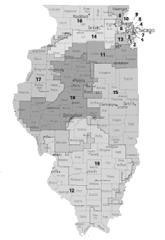 ILLINOIS KEY POINTS: The state legislature draws congressional districts, subject only to federal constitutional and statutory limitations.