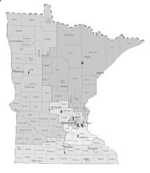 MINNESOTA CRITERIA: Because most of Minnesota s redistricting criteria are set by a concurrent resolution of the legislature, they may also be adjusted by the legislature.