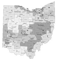 OHIO CRITERIA: Congressional districts are subject only to federal constitutional and statutory limitations.