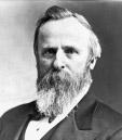 1873 Financial panic leads to an economic depression. 1877 Rutherford B.