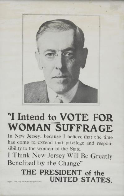 Wilson & Women s Suffrage -Wilson flip-flopped on the