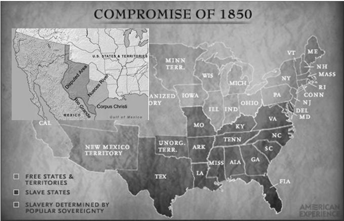 The Crisis of the 1850s: Outline I. Framing concerns II. Three moments 1.